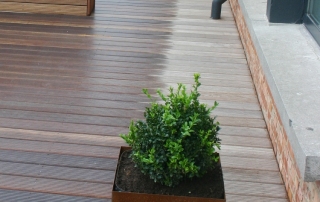 Artica corten 40x40x40